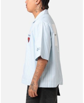 Men's Studio Cropped Button Up Shirts.