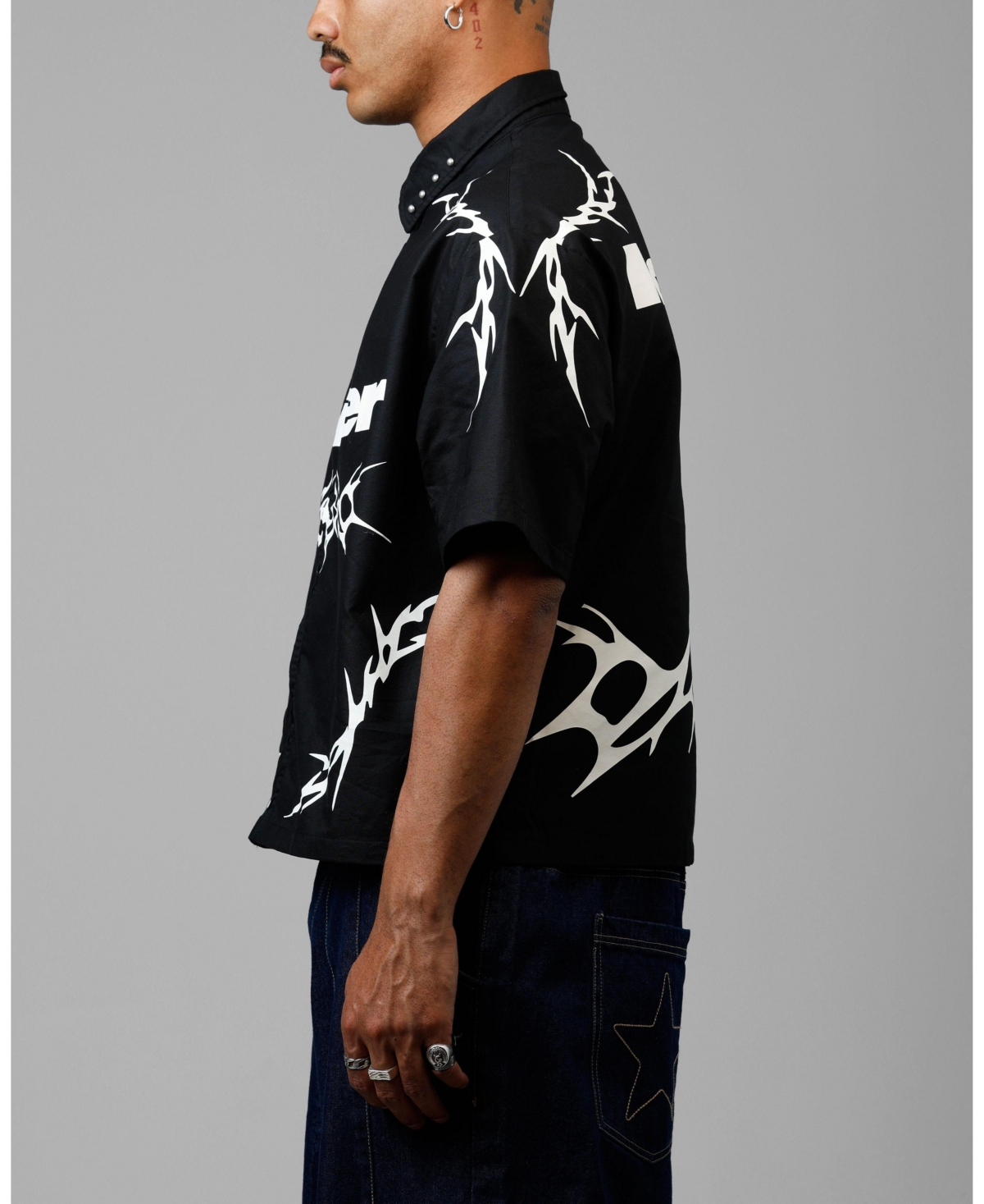 Loiter Men's Cyber Zip V2 Shirt