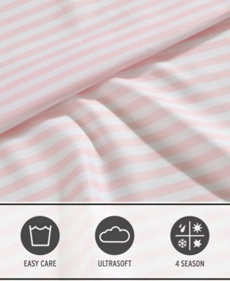 Little Stripe Microfiber 4-Pc. Sheet Set, Full