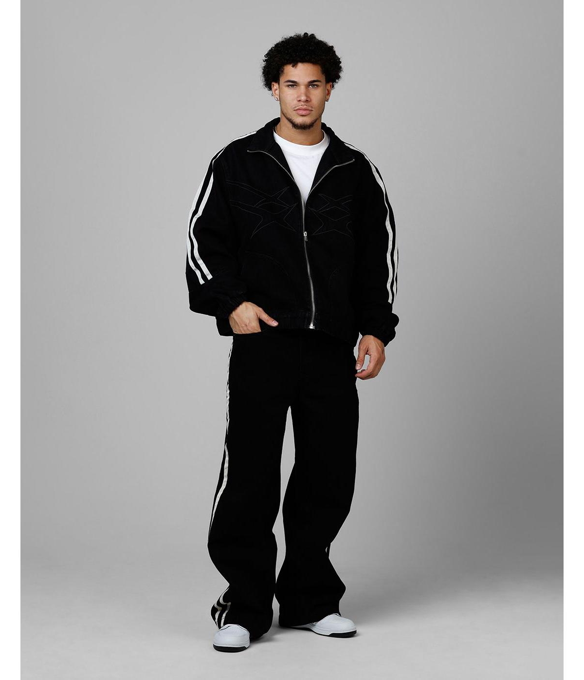 Loiter Men's Track Star Denim Jacket