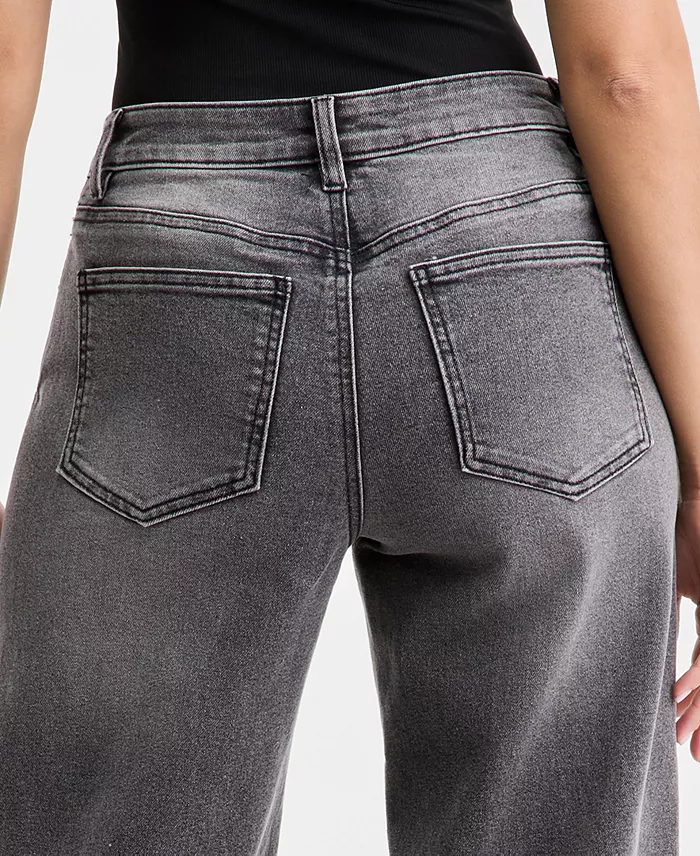 Women's High-Rise Wide-Leg Jeans, Macy's Exclusive - thumbnail 5