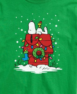 Men's Snoopy Holiday House Short-Sleeve T-Shirt