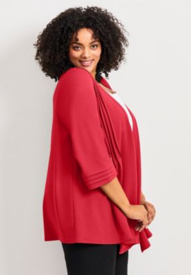 Plus Size Cascade Jacket