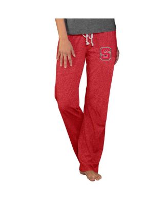 Concepts Sport - Women's Red NC State Wolfpack Quest Knit Lightweight Pants