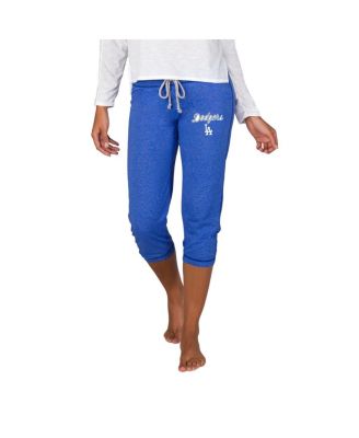 Concepts Sport - Women's Royal Los Angeles Dodgers Quest Knit Capri Pants