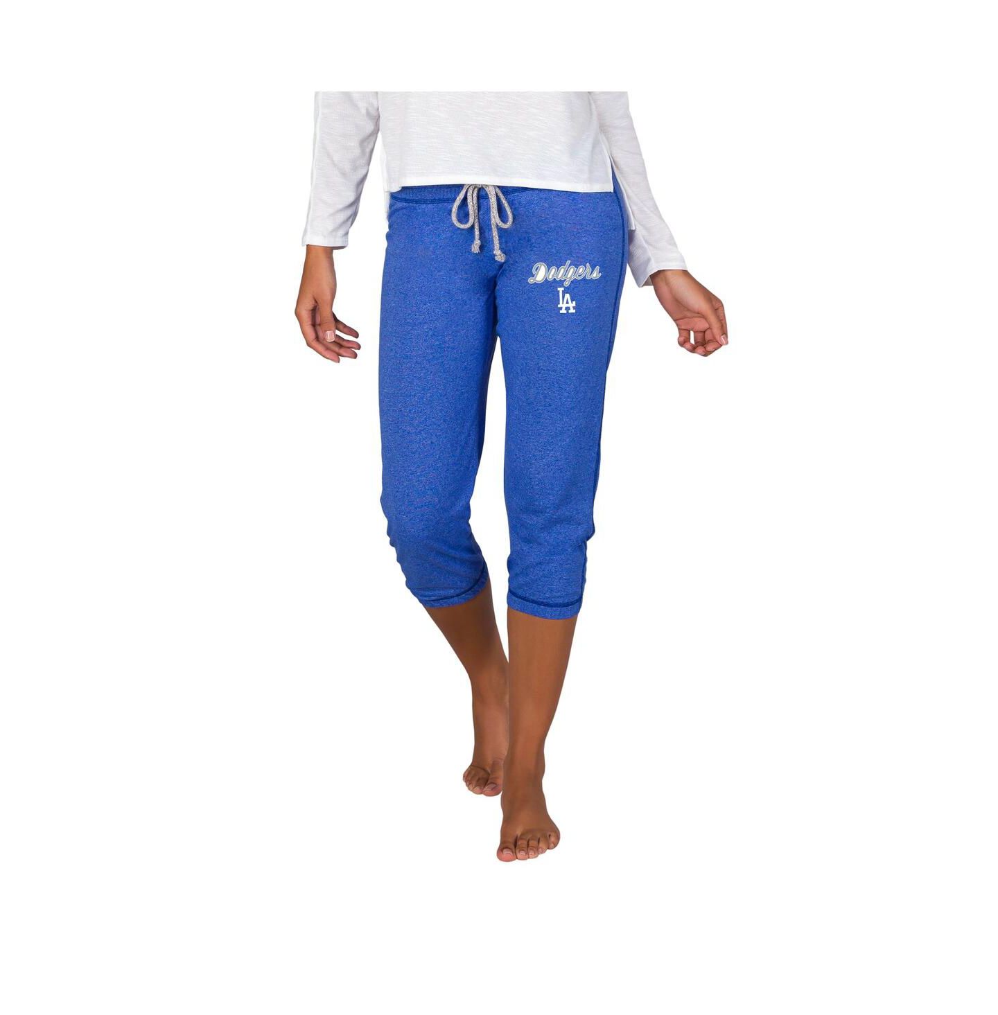 Женские брюки Concepts Sport Royal Los Angeles Dodgers Quest Knit Capri — фото 1