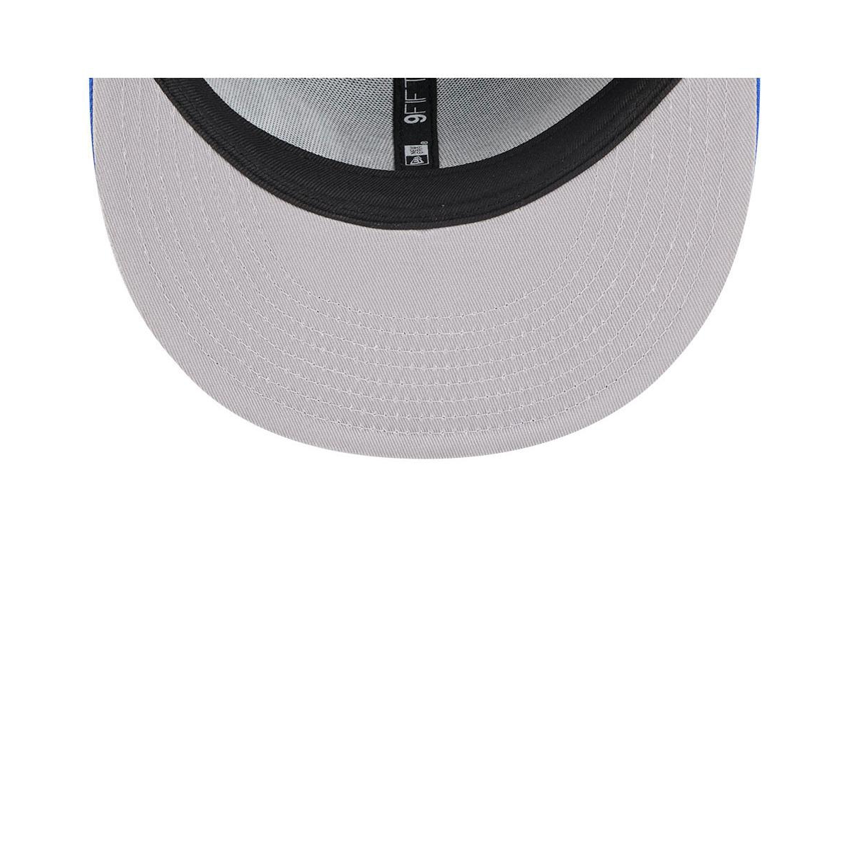 New Era Men's Black/Blue Orlando Magic Jersey Hook Statement Edition 9FIFTY Snapback Hat