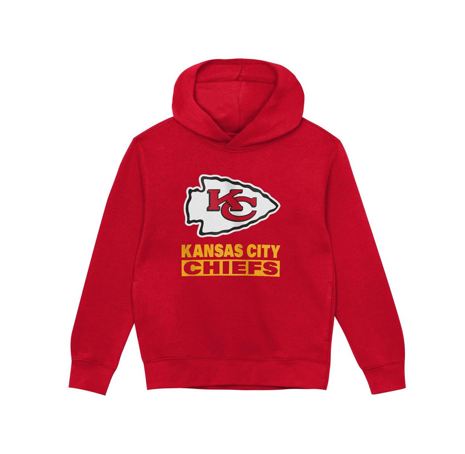 Toddler Red Kansas City Chiefs Back to Basics Hoodie
