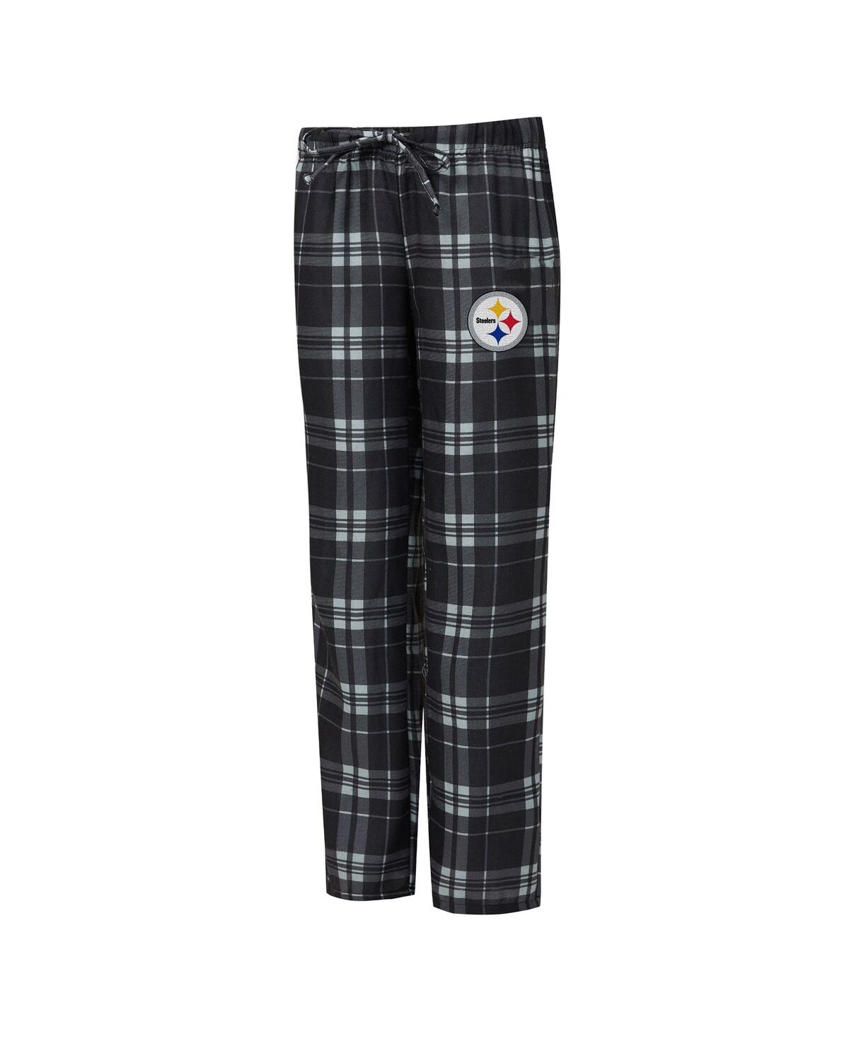 Concepts Sport Women's 2-piece Heather Gray/black Las Vegas Raiders Regulate Plaid Tank Top And Pants Sleep Set In Multi
