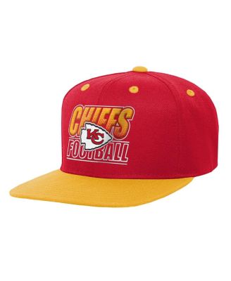 Outerstuff - Big Boys and Girls Red Kansas City Chiefs Team Gradient Deadstock Snapback Hat