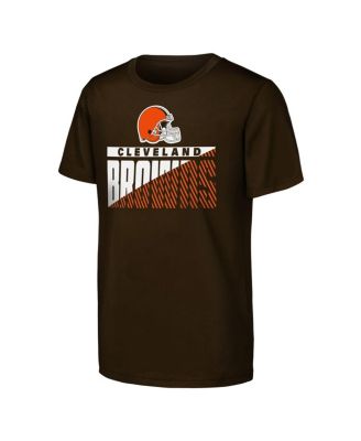 Big Boys and Girls 2-Pack Brown Cleveland Browns Never Quit T-Shirt Set