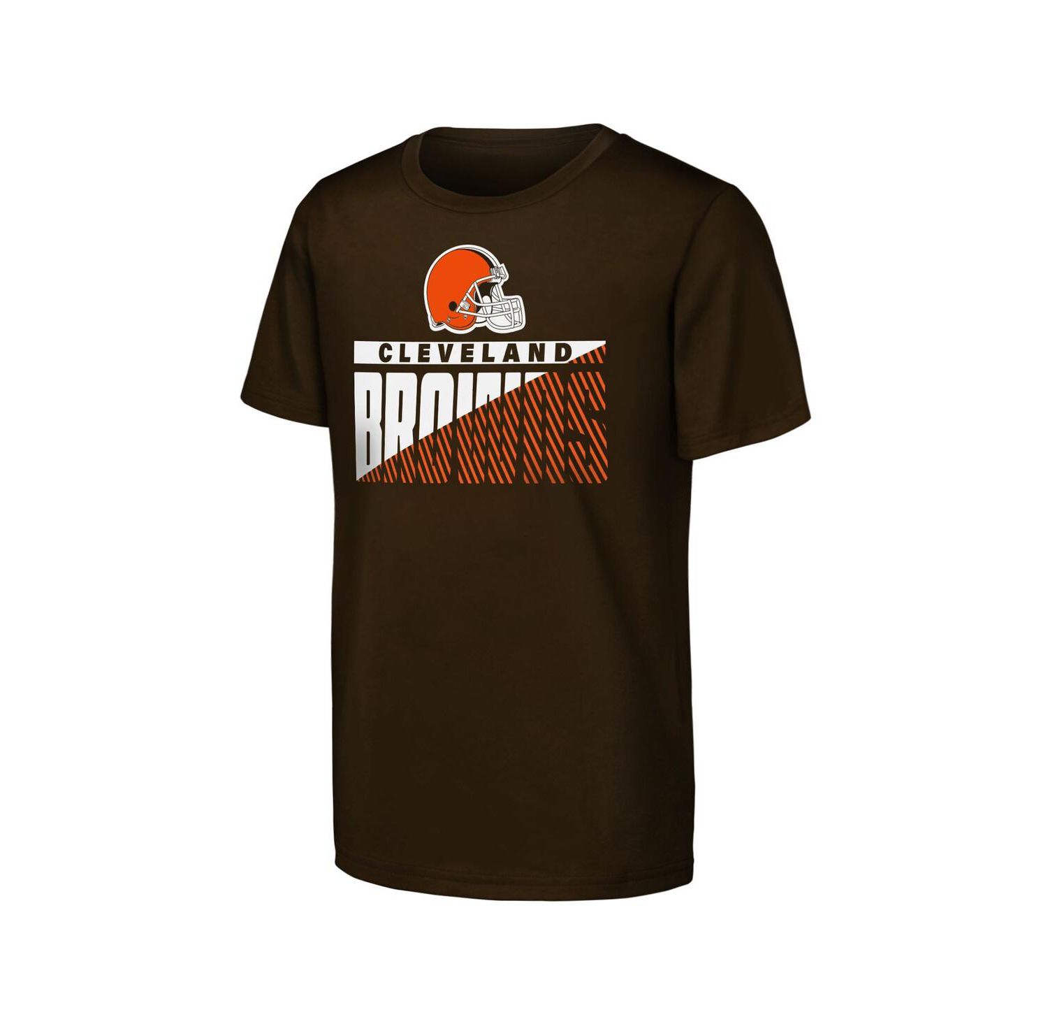 Big Boys and Girls 2-Pack Brown Cleveland Browns Never Quit T-Shirt Set