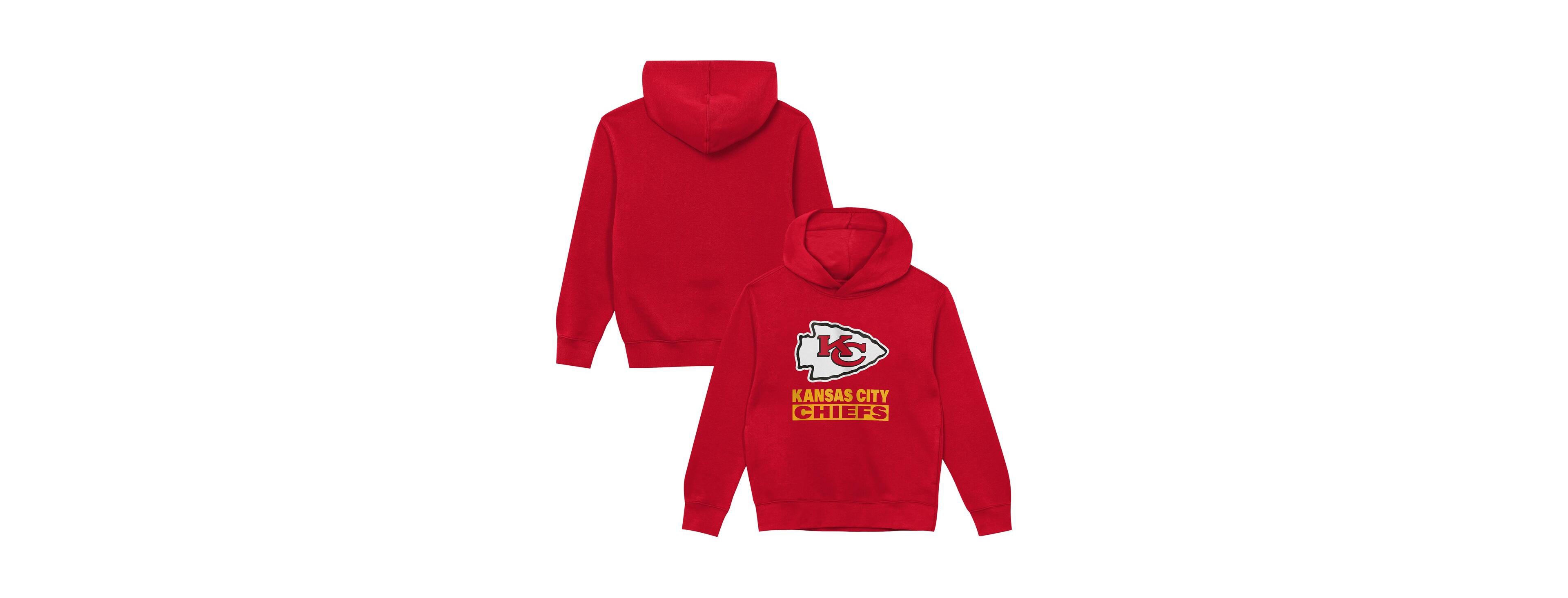 Outerstuff Preschool Red Kansas City Chiefs Back to Basics Hoodie