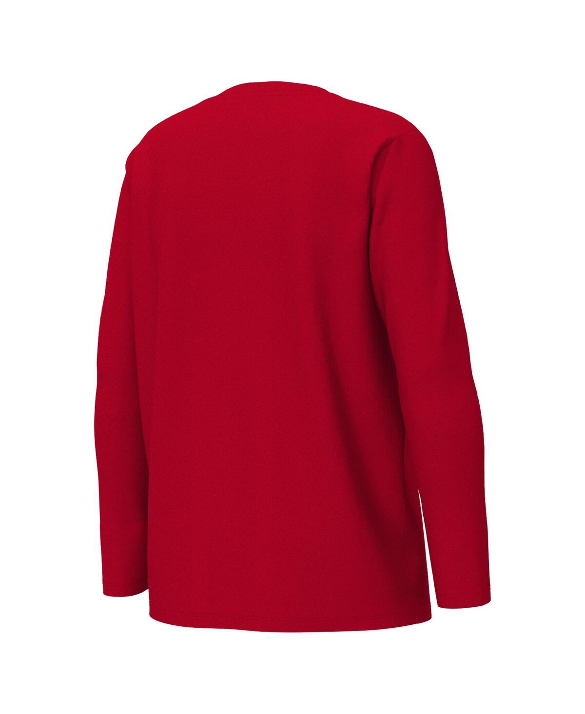 Outerstuff Big Boys And Girls Red Kansas City Chiefs Chestnut Holiday Sleep Set In Red