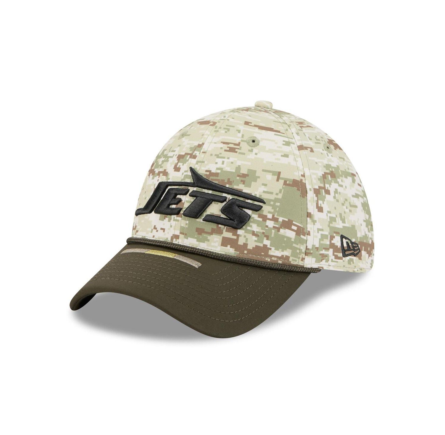 Men's Camo New York Jets 2025 Salute to Service 39THIRTY Flex Hat