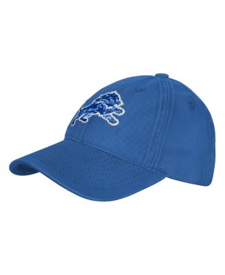 Outerstuff - Big Girls Blue Detroit Lions Gridiron Adjustable Hat