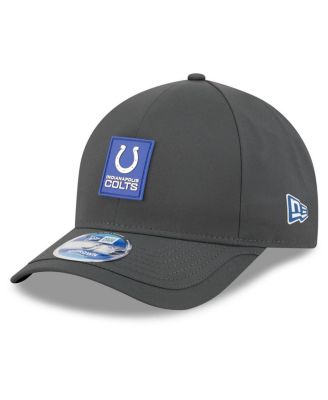 New Era - Men's Charcoal Indianapolis Colts 2025 Sideline Cold Weather 9FORTY M-Crown Adjustable Hat