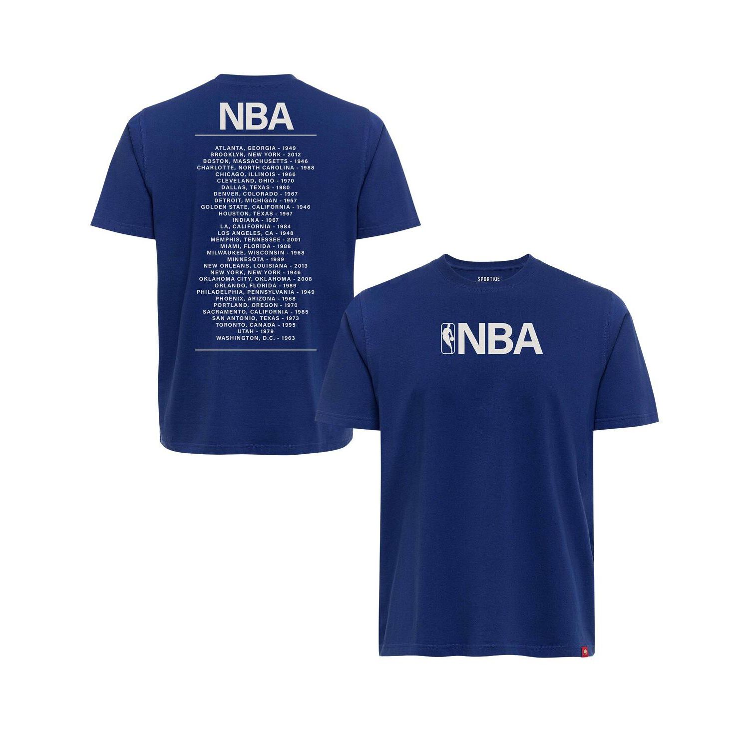 Men's and Women's Navy Logo Gear Duke T-Shirt