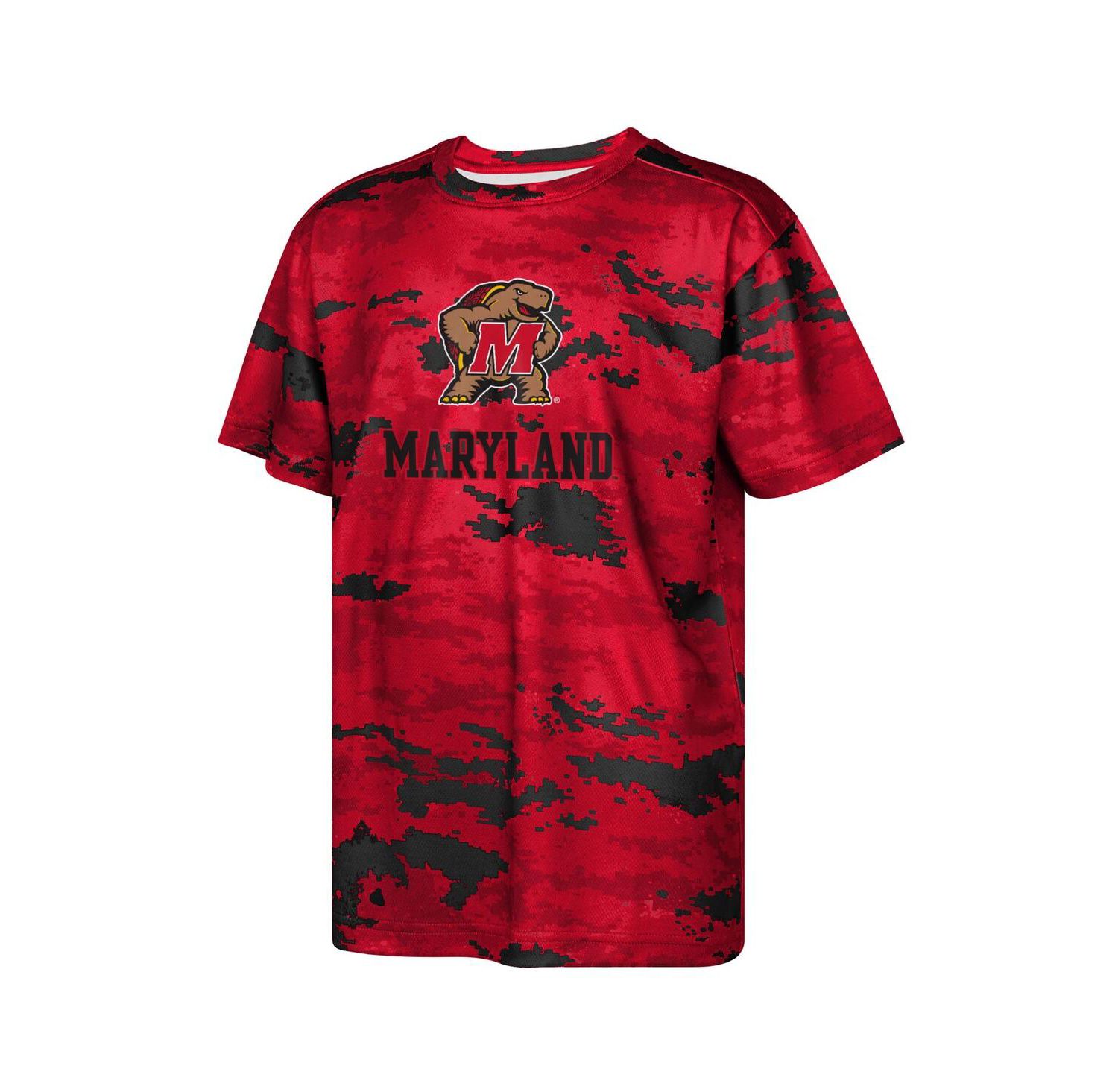 Big Boys and Girls Red Maryland Terrapins Scrimmage T-Shirt