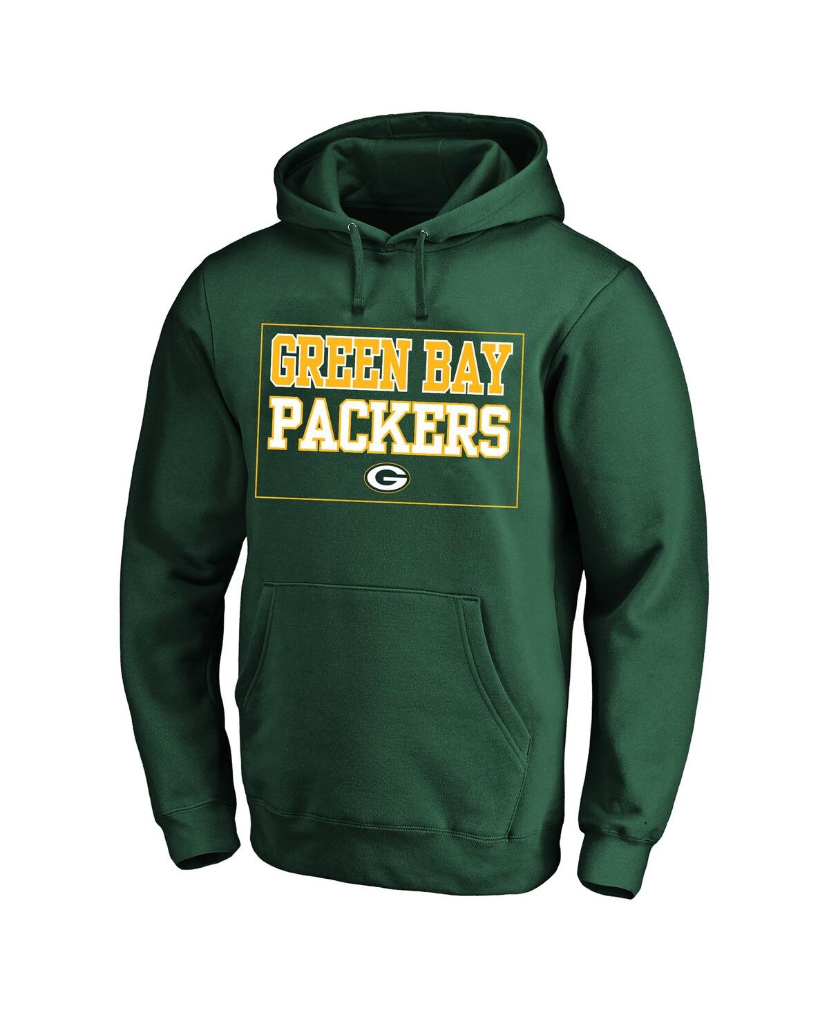Fanatics Men's Green Bay Packers Big Tall Fleece Hoodie In Green