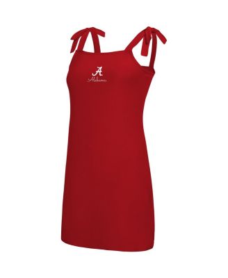 Women's Crimson Alabama Crimson Tide Tie-Shoulder Nightdress
