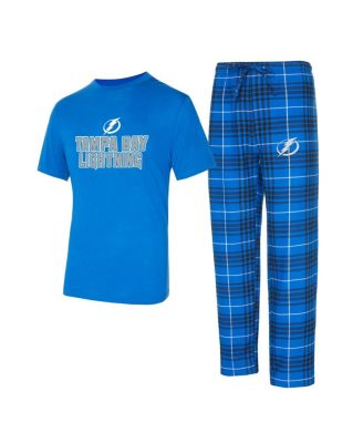 Concepts Sport - Men's Tampa Bay Lightning Vector Top Pants Sleep Set