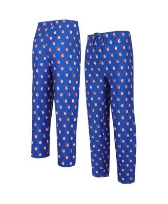 Concepts Sport - Men's Royal Philadelphia 76ers Gauge Allover Print Pants