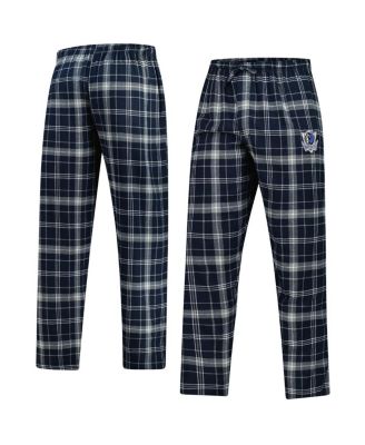 Concepts Sport - Men's Navy/Gray Dallas Mavericks Ultimate Plaid Flannel Pants