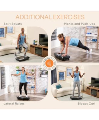 Hovert 3D Vibration Plate – Dual Motor, Oscillation & Lateral Motion for Whole Body Fitness