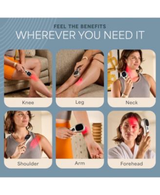 Infrared & Red Light Therapy Device – Portable Pain Relief for Joints & Muscles with 3 Wavelengths & Inflammation Reduction