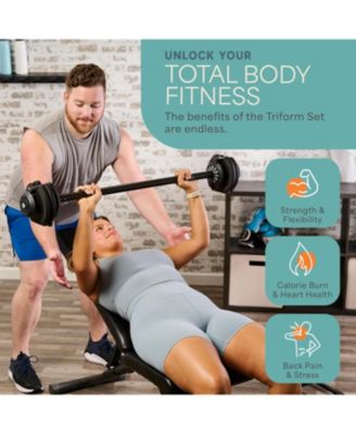 Adjustable Dumbbells Set with Rack - Quick Adjust Weights, Secure Grip, Compact Design for Home Gym - Available in 15lb, 25lb, 43lb, 55lb, and 90lb Options