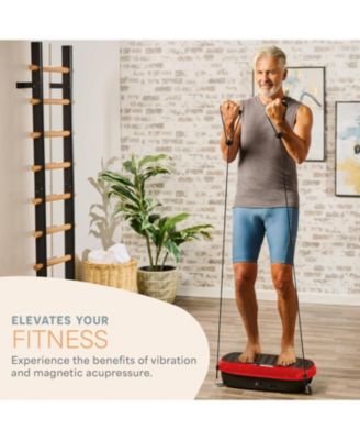 HexaPlate Lite Vibration Plate Exercise Machine – Full Body Vibrating Platform for Lymphatic Drainage, Recovery & Muscle Toning