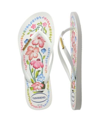 Women's Slim Tropical Round Toe Sandals