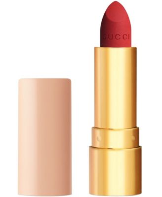 Free Gucci Make up Gucci Matte Lipstick Matt Goldie Red 025 with any $65 Gucci Beauty Purchase