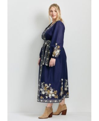Women's Plus Size Ethereal Escape Maxi Dress