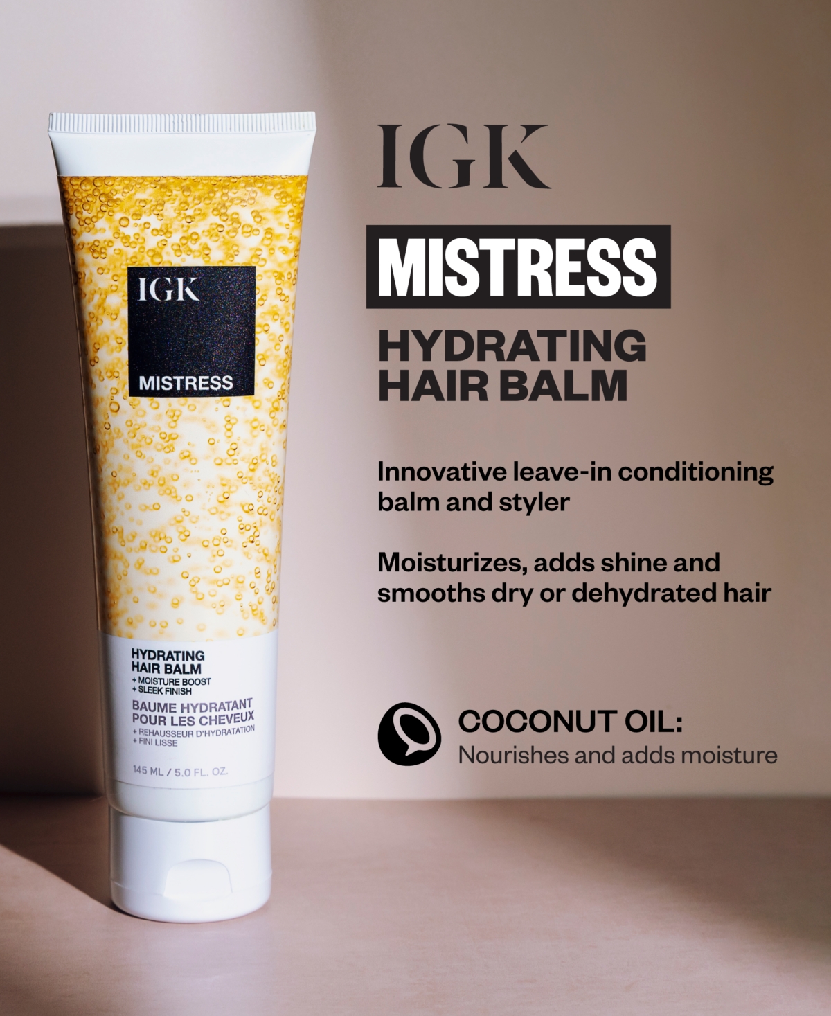 Igk Hair Mistress Hydrating Hair Balm