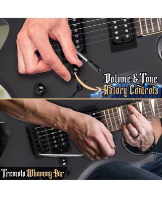 36.5" Electric Guitar Kit with Amplifier & Accessories - PMGTRKT101