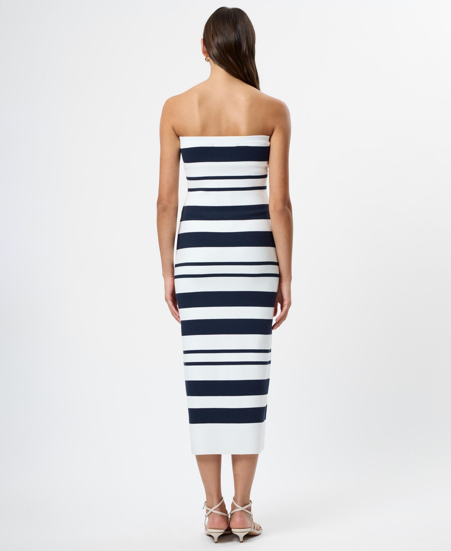Women's Strapless Pull-On Bodycon Dress