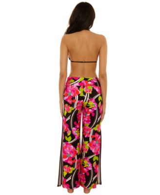 Women's Bougainvillea Printed Swim Pants