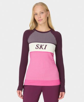 Women's Ribbed Base Layer Crewneck Top