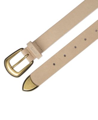 Women's Western Style Rope Detail Buckle Belt