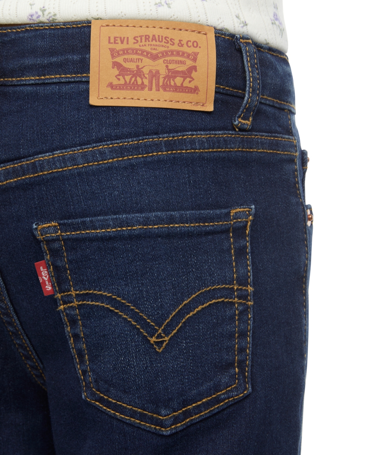 Levi's Big Girls Mid-rise Classic Bootcut Denim Jeans In Blue