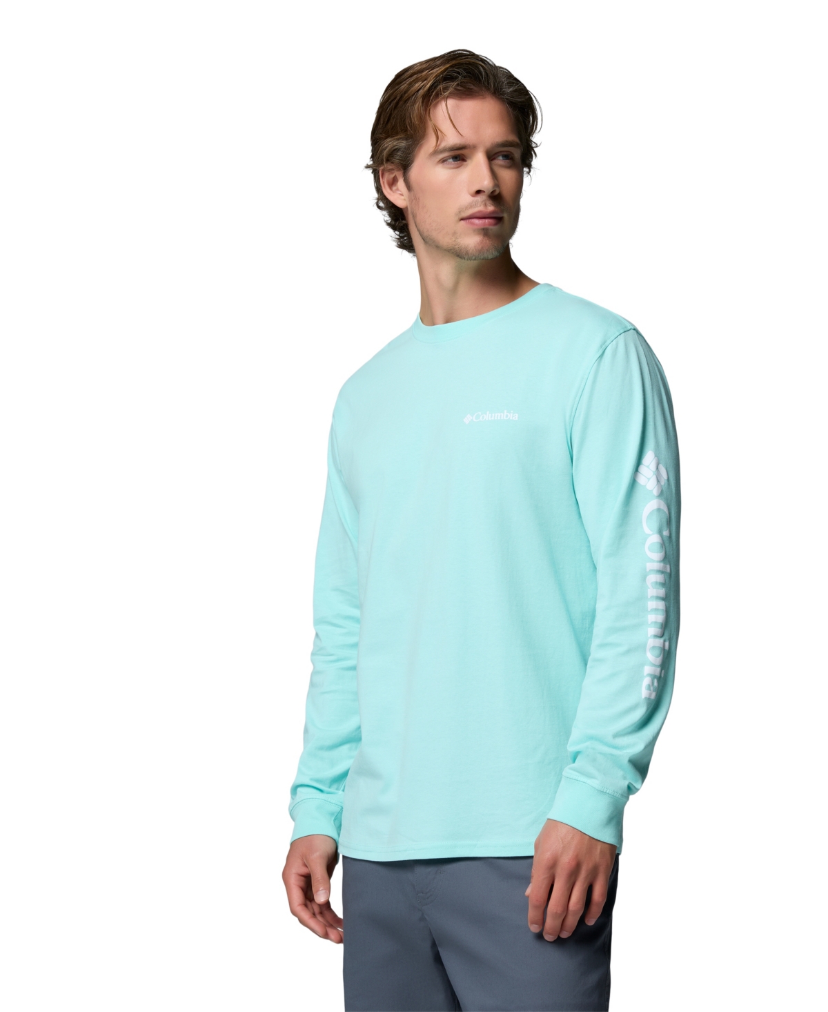 Columbia Men's Fundamental Graphic Long-Sleeve T-Shirt