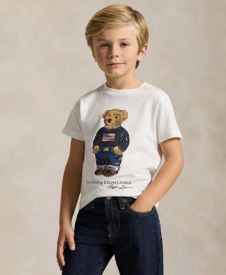 Boys' 2-7 Polo Bear Jersey T-Shirt