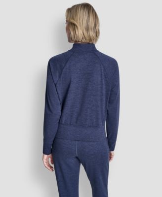 Women's Space Dye Half-Zip Top