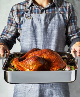 Industry 5 Stainless Steel 15.75" Roasting Pan