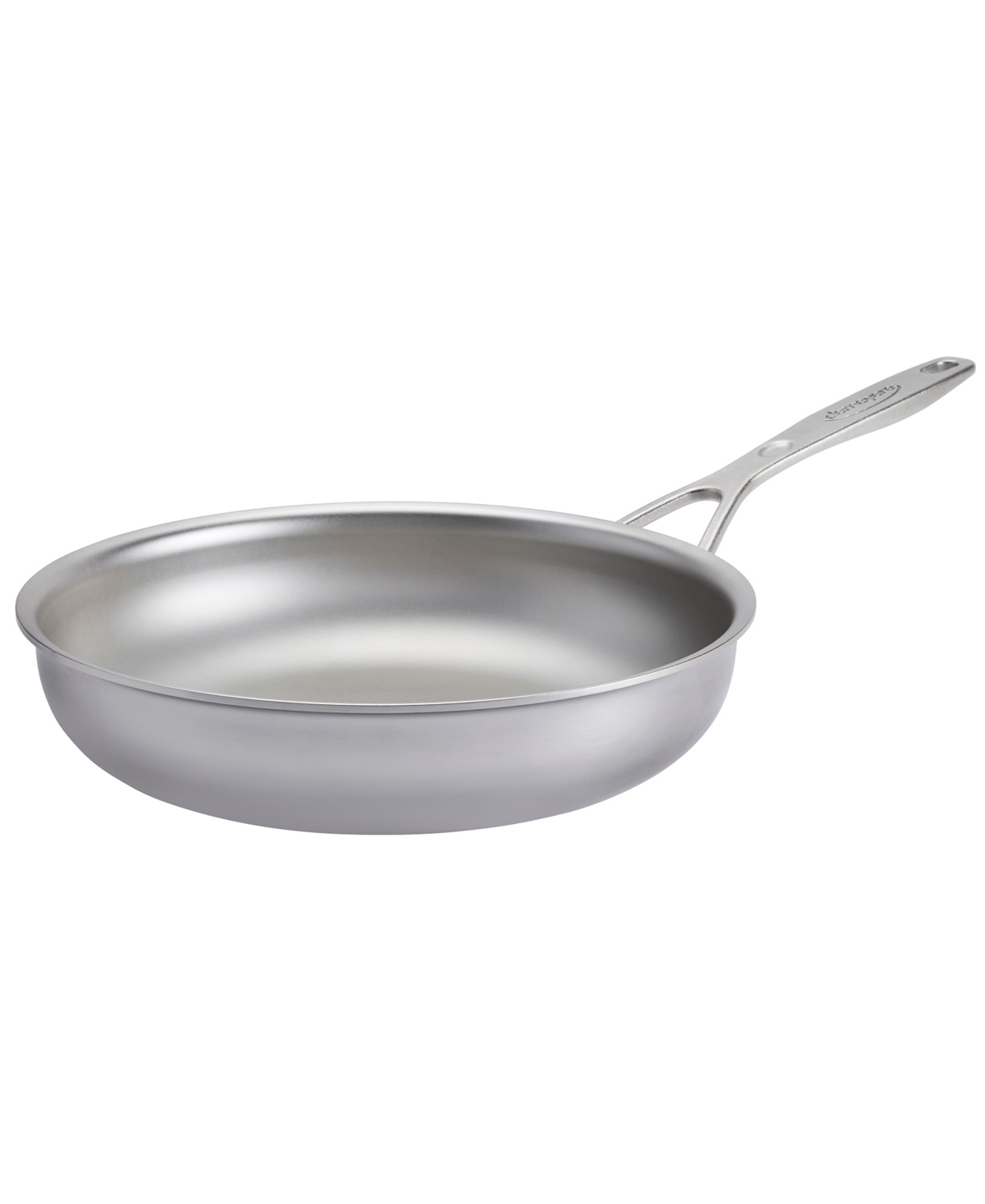 Demeyere Industry Nanotouch 5 Stainless Steel 9.5" Fry Pan In Metallic