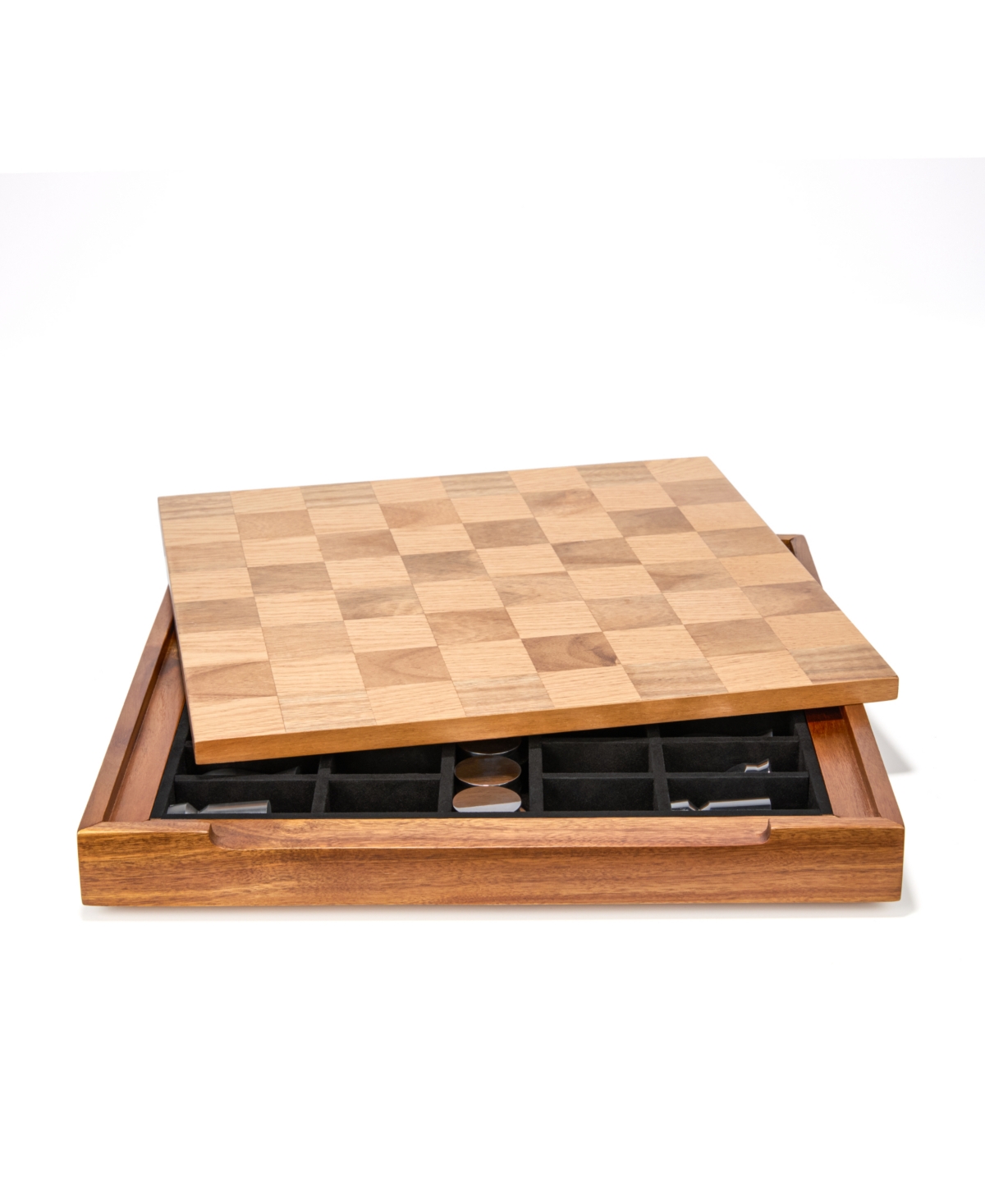 Nambe Chess and Checkers, 57 Piece Set