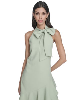 Petite Halter Neck Party Dress