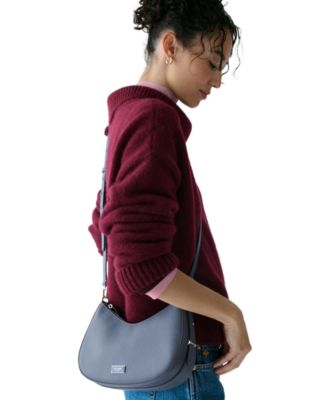 Liv Medium Pebbled Leather Convertible Shoulder Bag